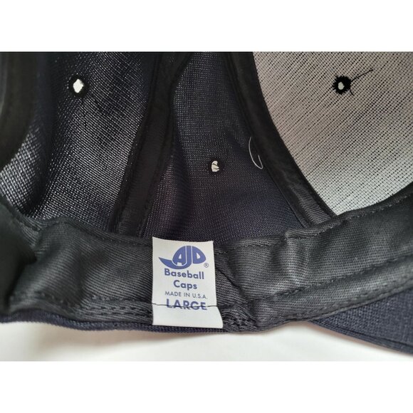 U.S. Naval Observatory Black Hat Gold Embroidery Adjustable Snapback Adult Large - Picture 7 of 7